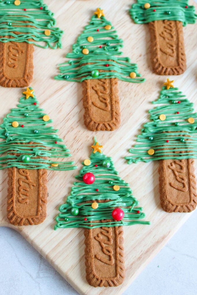 biscoff Christmas tree - Kids Christmas Treats