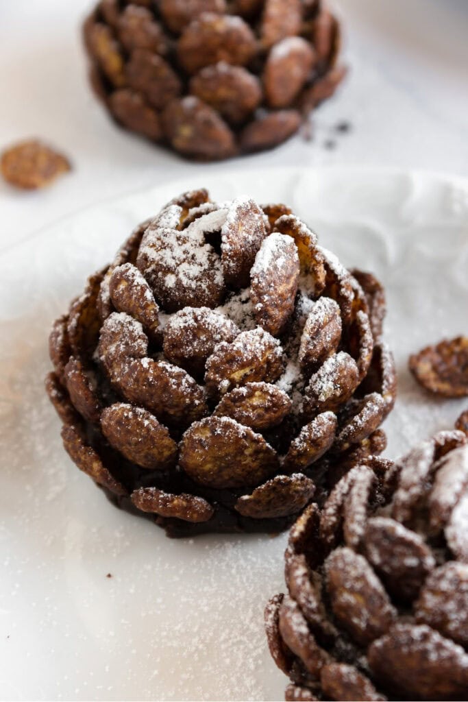 christmas edible pine cones - Christmas treats for gifts