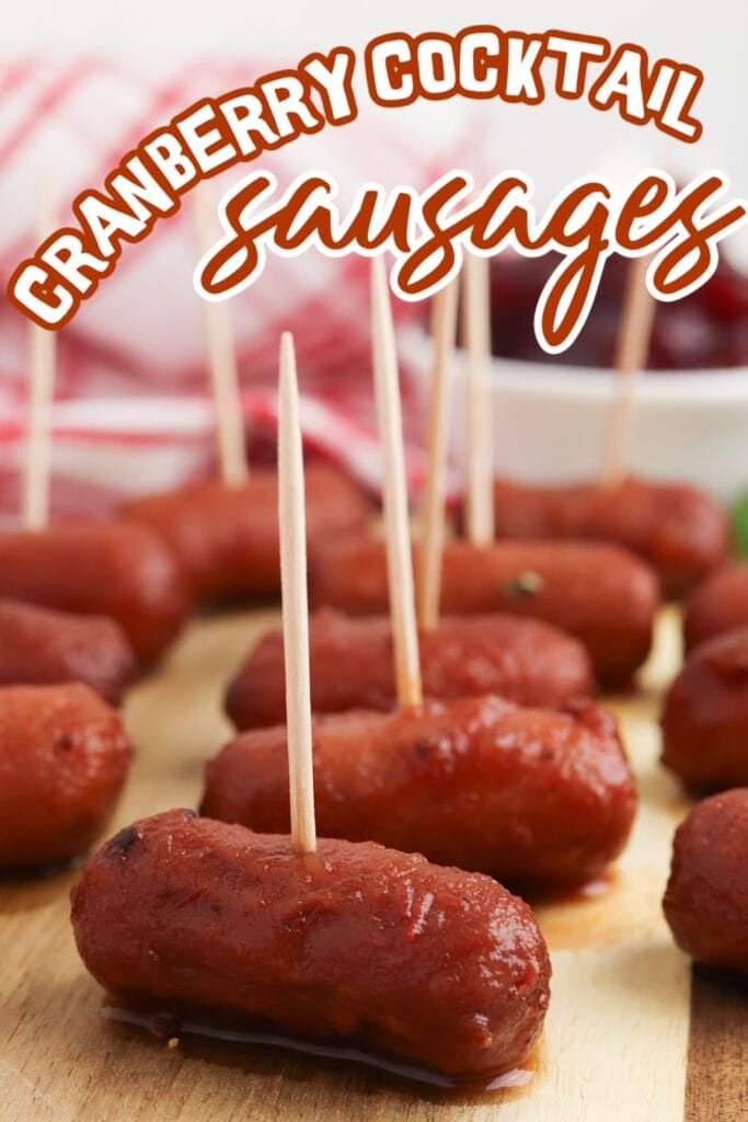 cranberry cocktail sausages