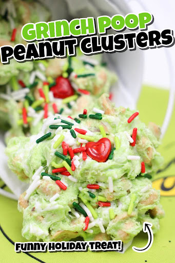 grinch poop peanut clusters