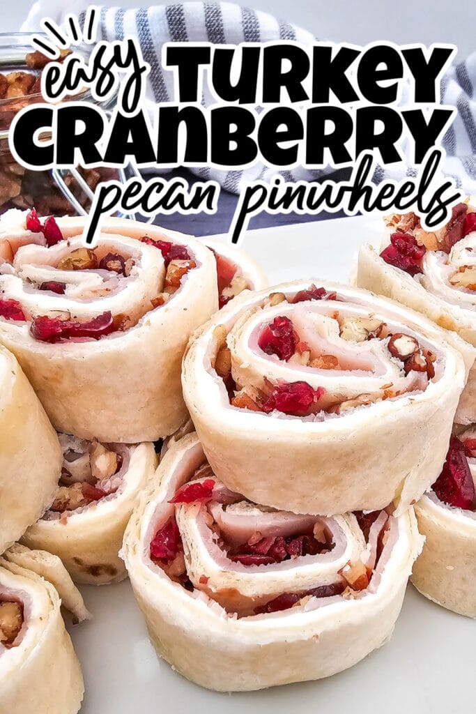 turkey cranberry pinwheels