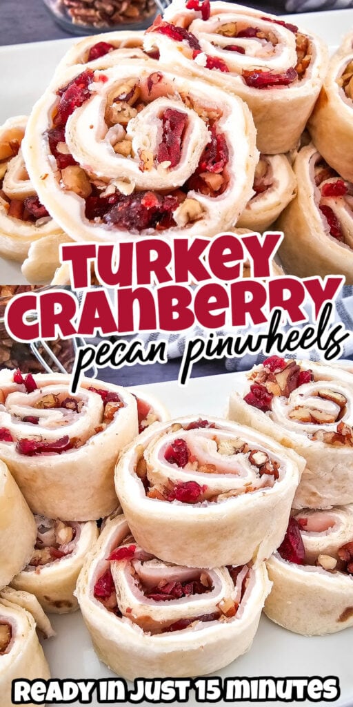 turkey cranberry pinwheels