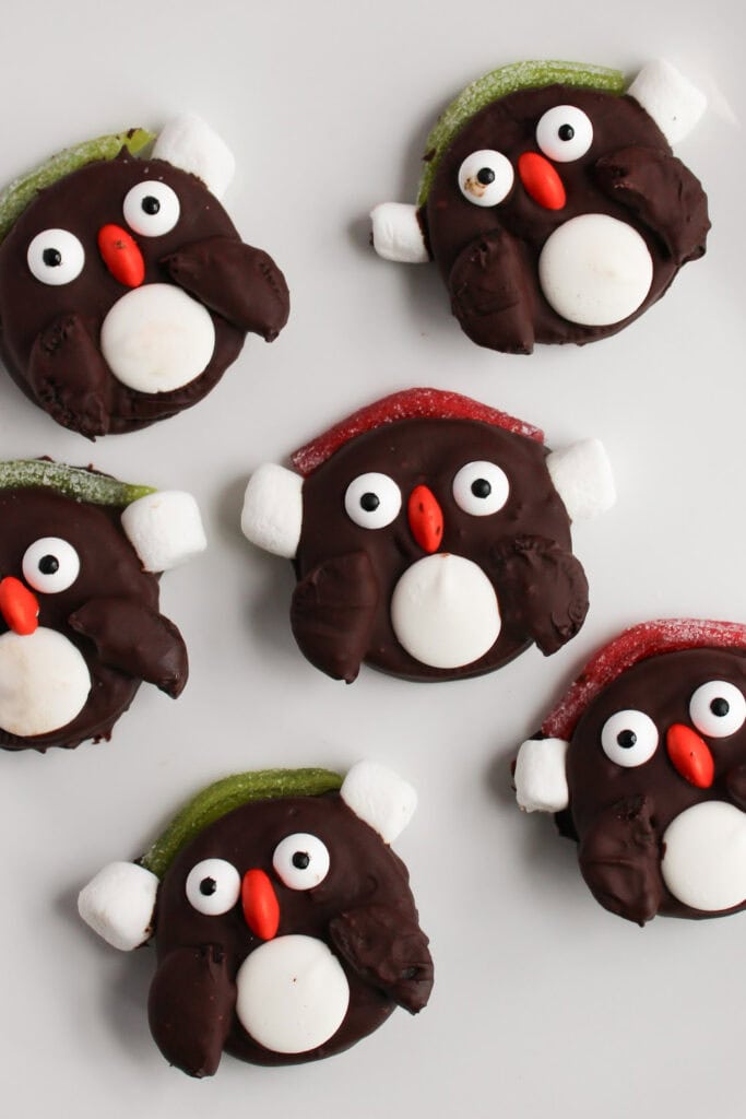 winter penguin oreos - Kids Christmas Treats