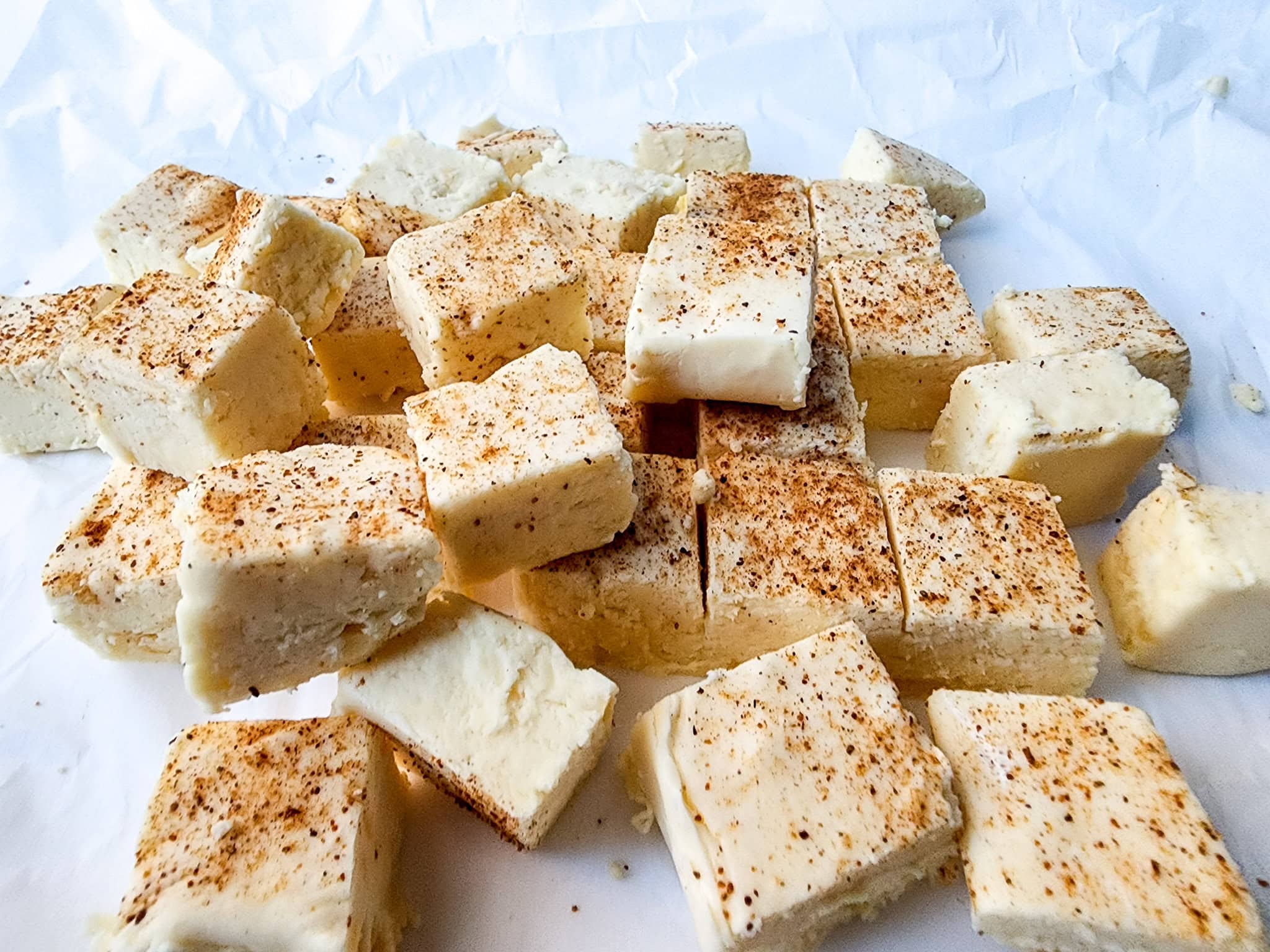 Decadent Eggnog Fudge in Minutes