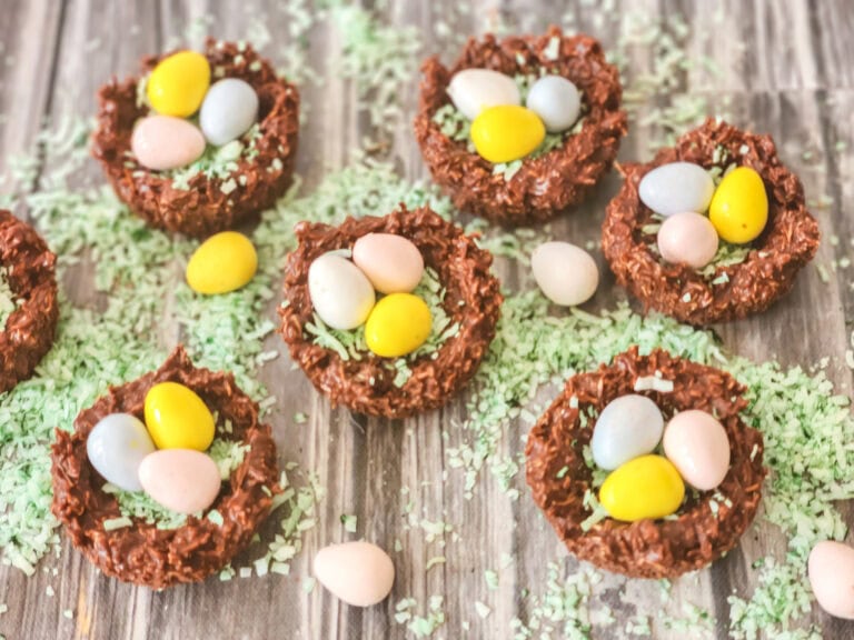 Sweet and Simple Easter Egg Nests Recipe