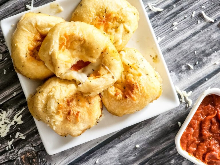 Cheesy Pepperoni Pizza Biscuits in 30 Minutes