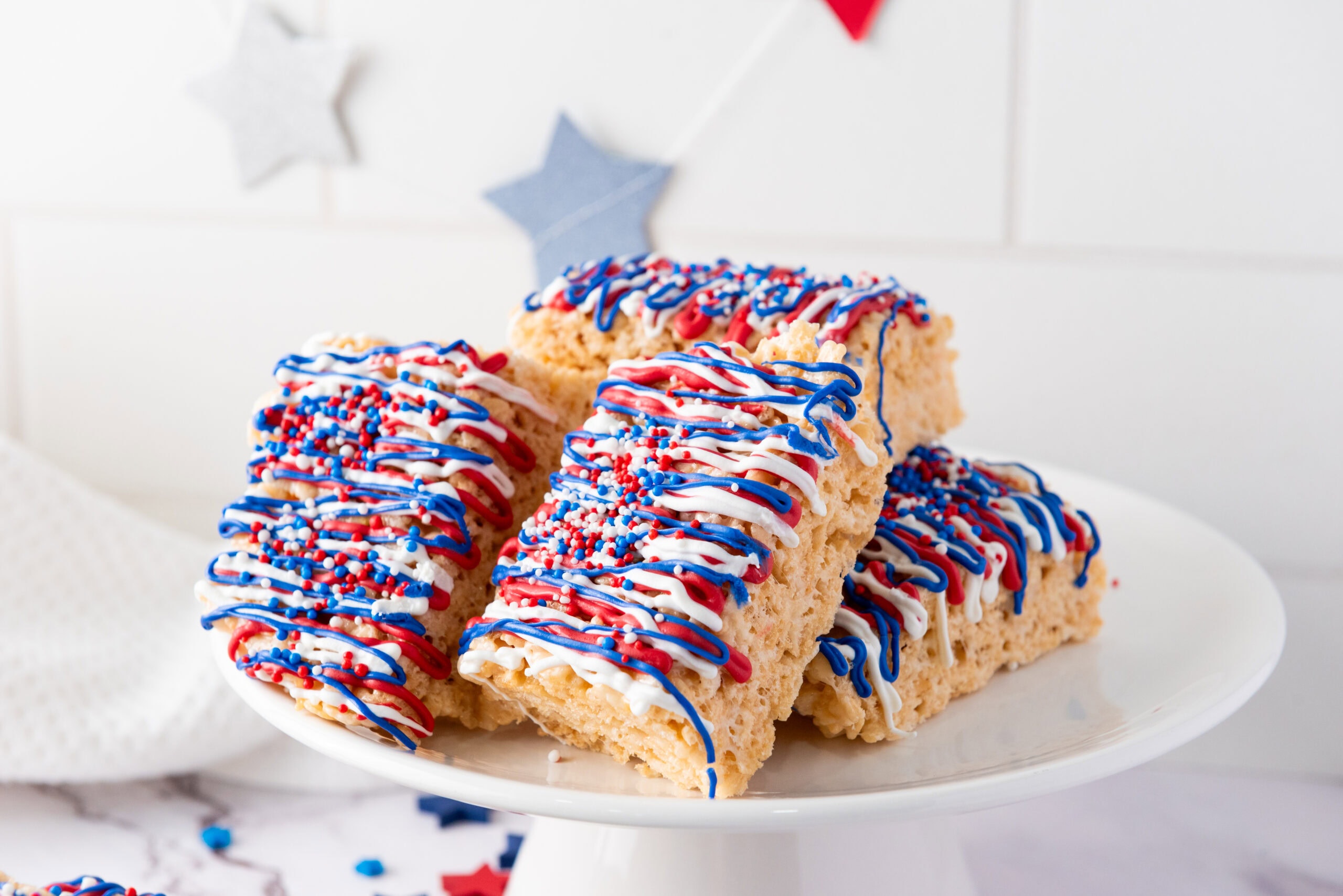 Independence Rice Krispie Treats