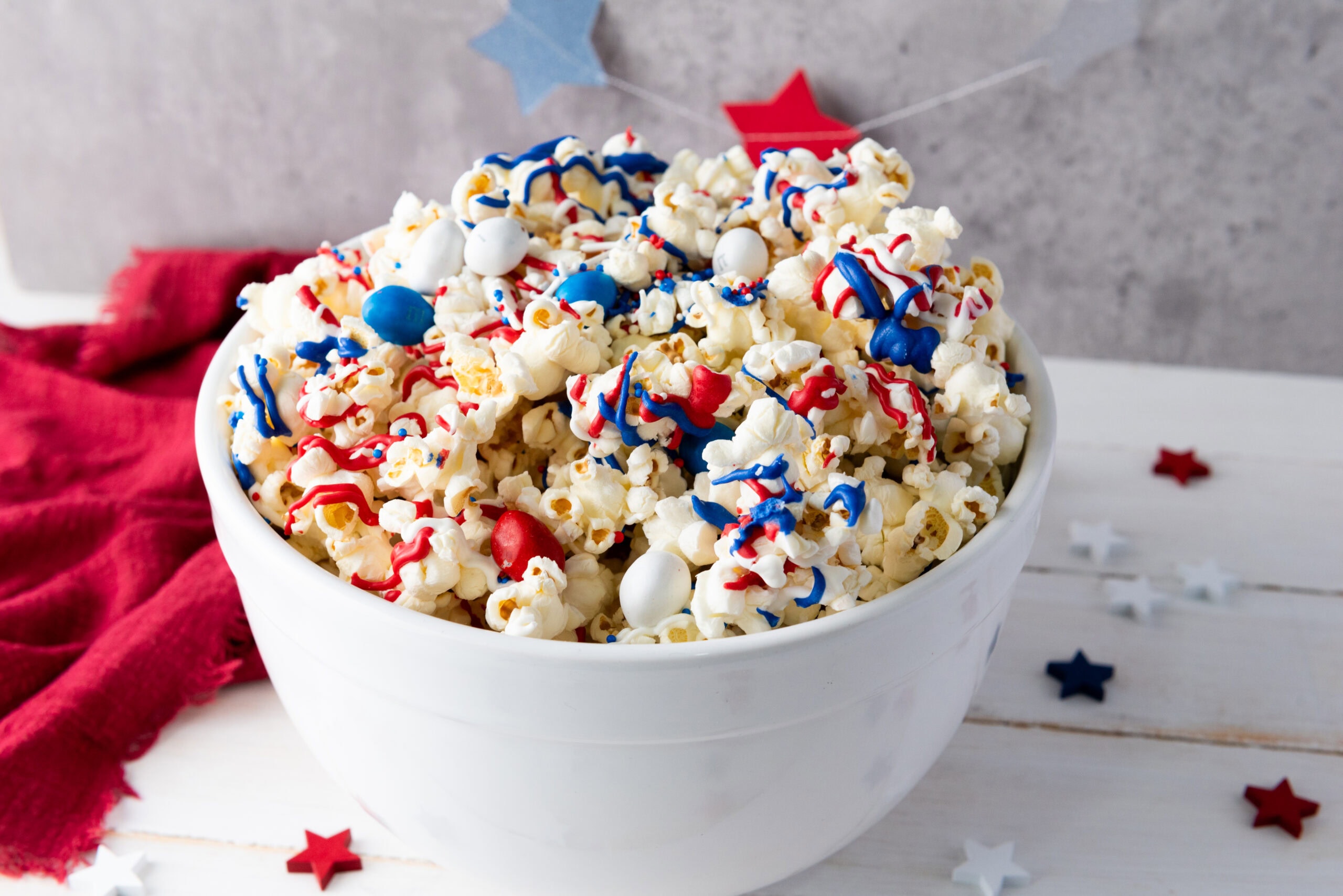 Celebrate in Style with Patriotic Popcorn