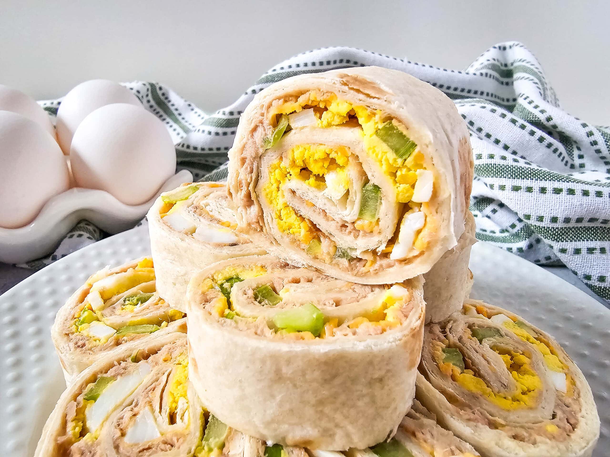 Simple and Flavorful Tuna Salad Pinwheels