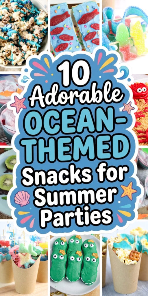 ocean theme party food