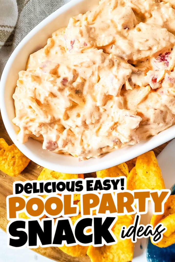 pool party snacks - Viral Tiktok Boat Dip