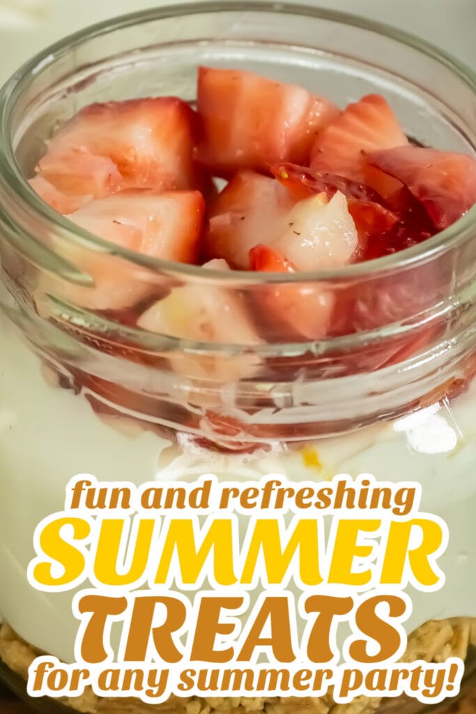 summer treats - Cheesecake Parfaits