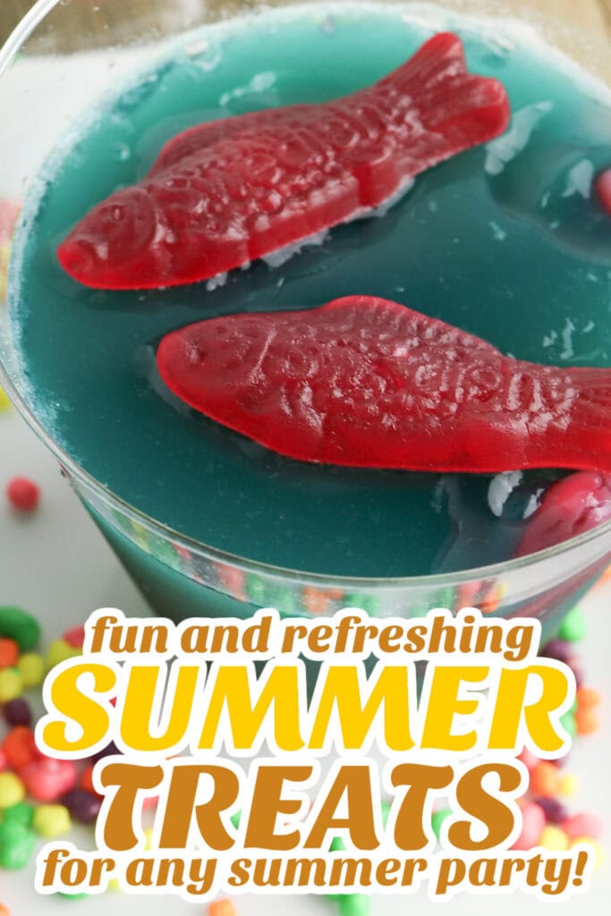 summer treats - Fish Bowl Jello Cups