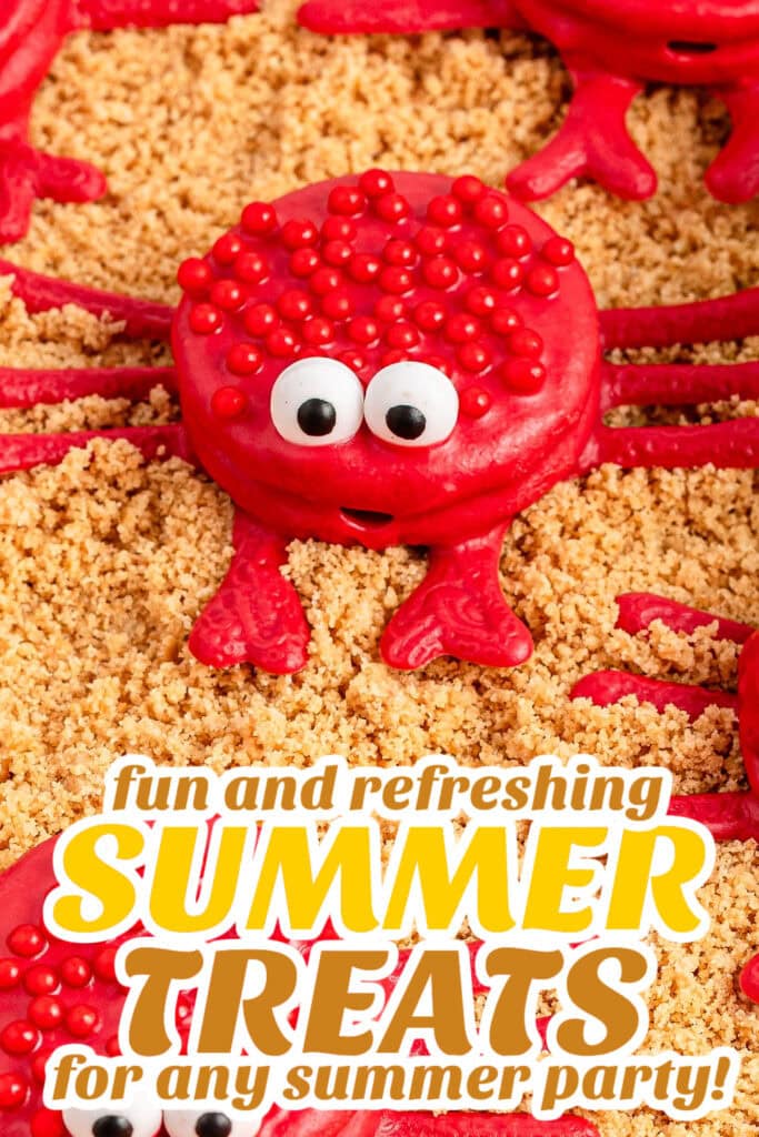 summer treats - Oreo Crabs