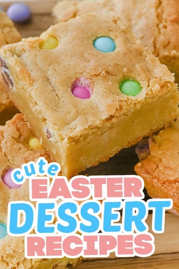 easter desserts - Easter Blondies