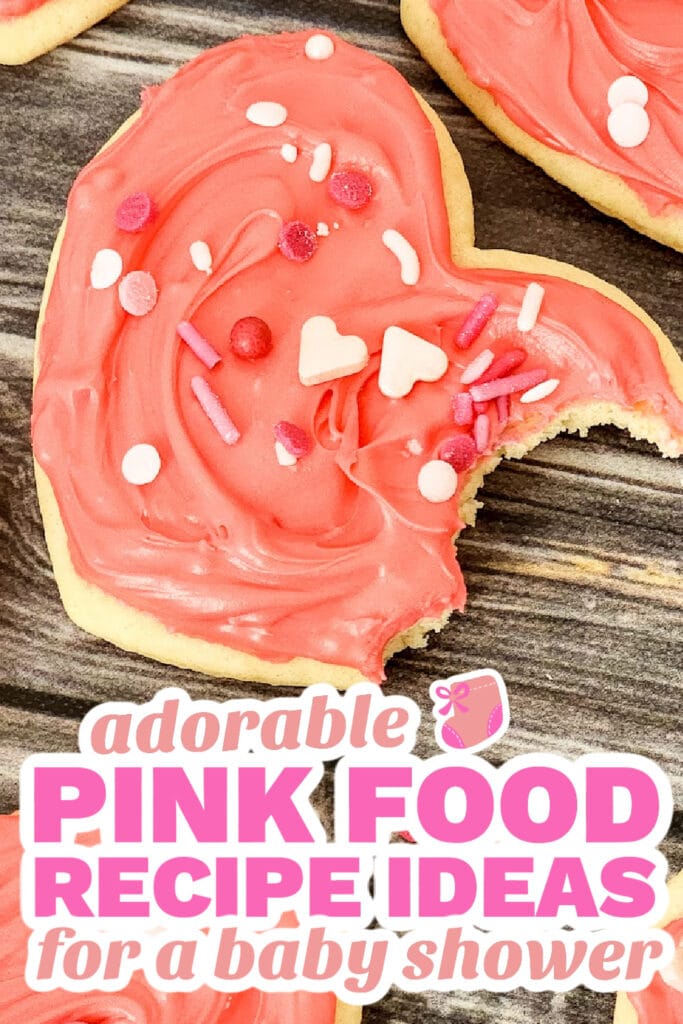 pink baby shower food - Copycat Lofthouse Sugar Cookies