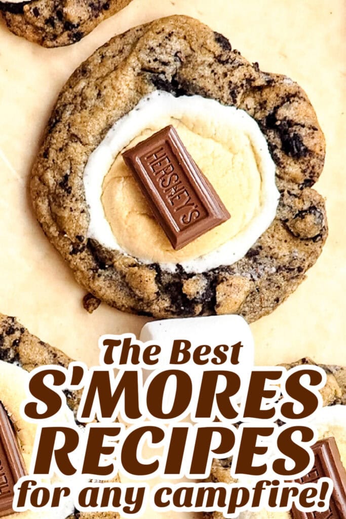 s'mores recipes - Oreo S'mores Cookies