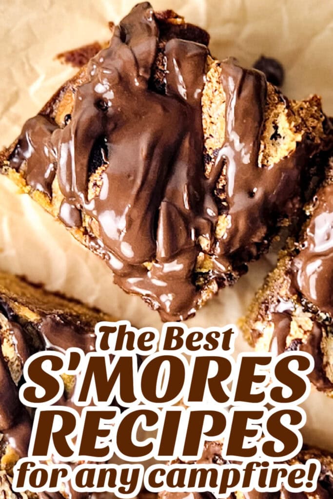 s'mores recipes - Pumpkin S'mores Bar copy