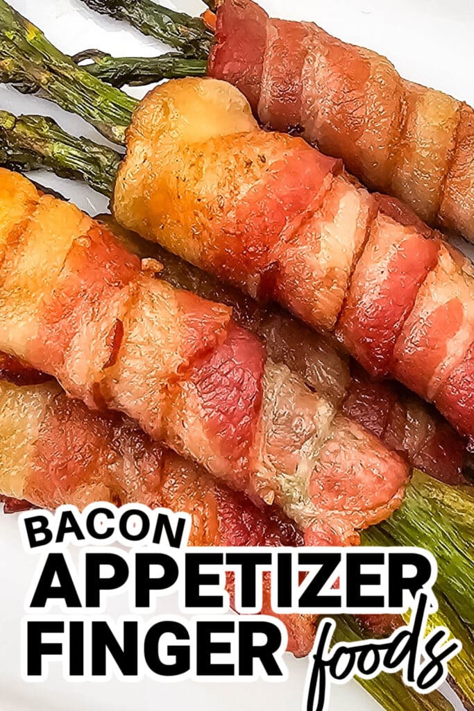 bacon appetizers - Bacon Wrapped Asparagus