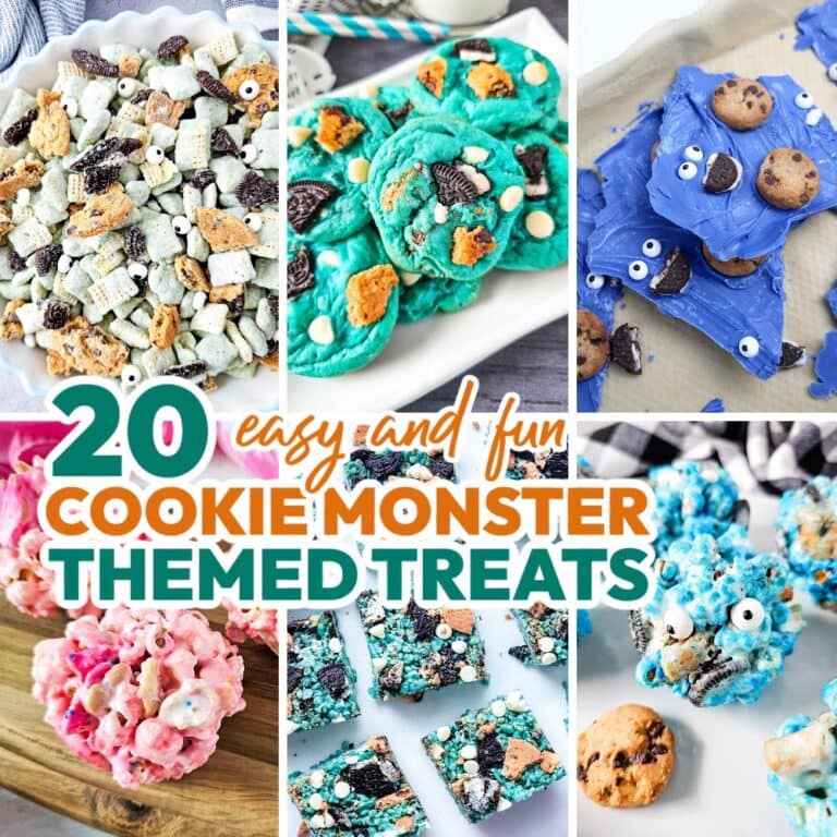 Easy Cookie Monster Treats Your Kids Will Love!