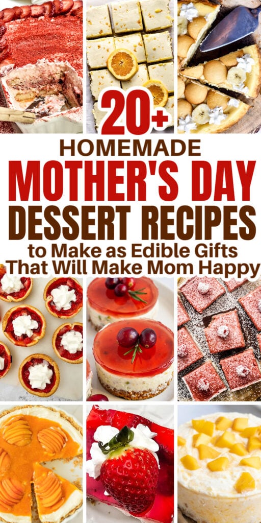 mothers day desserts -