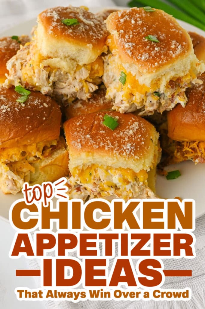 chicken appetizers - Crack Chicken Sliders
