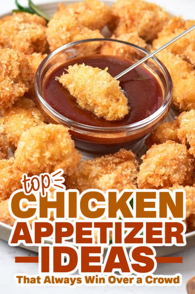 chicken appetizers - Crispy Popcorn Chicken Bites