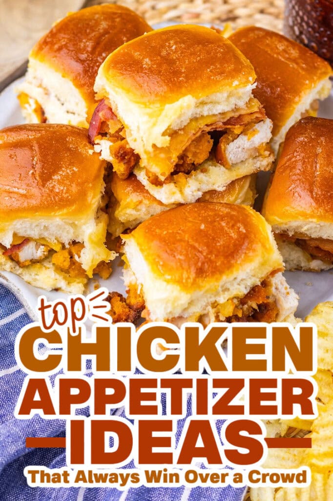 chicken appetizers - Maple Butter Chicken Bacon Sliders