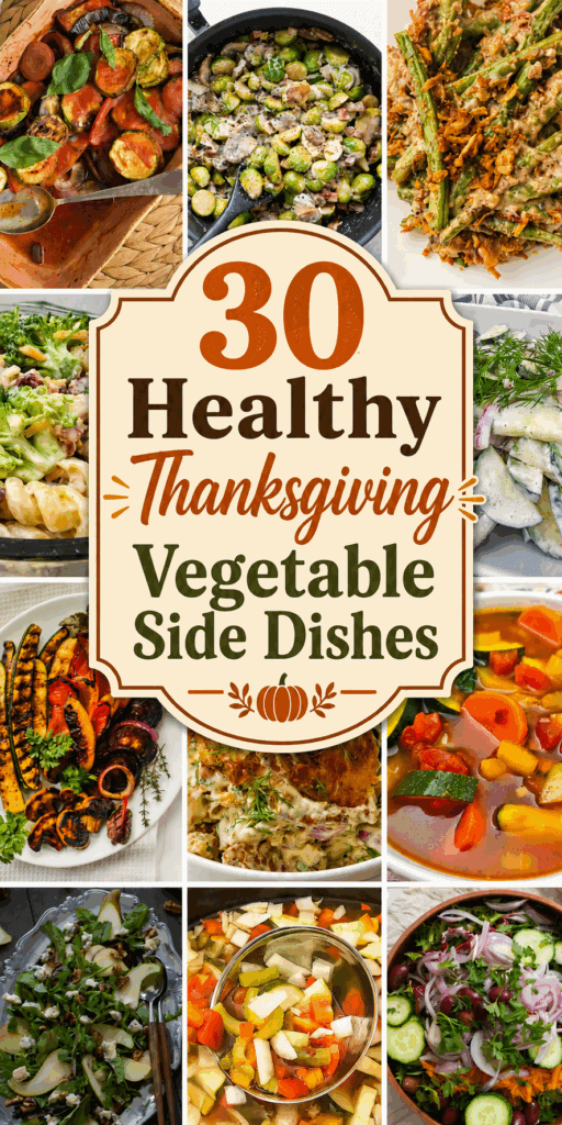 thanksgiving vegetable side dishes