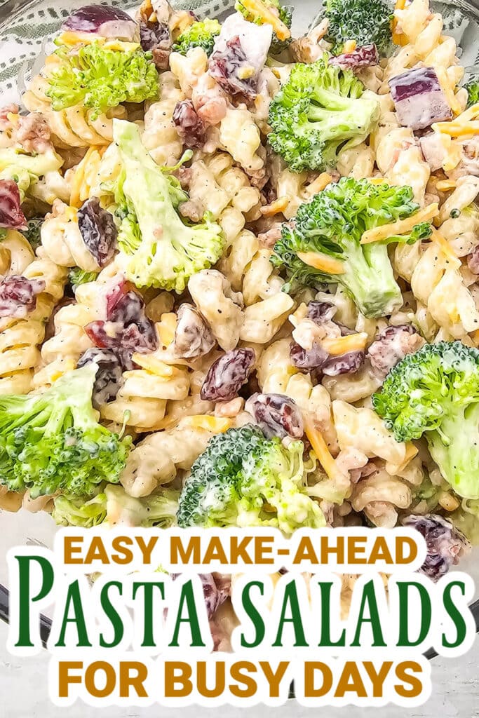 Pasta Salad Recipes - Broccoli Pasta Salad