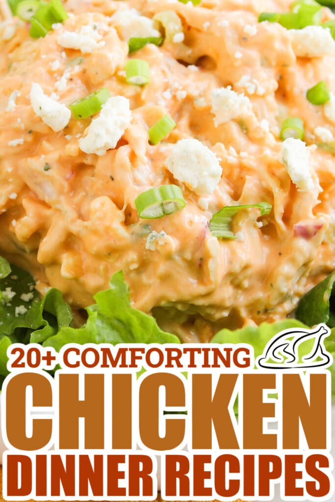 chicken dinner recipes - Buffalo Chicken Salad
