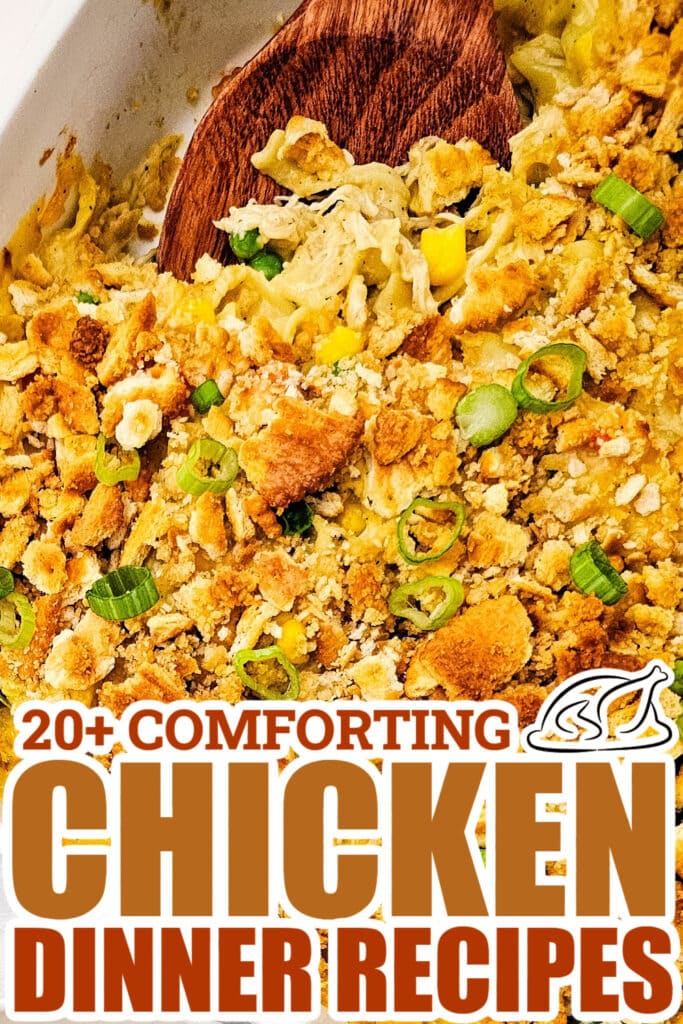 chicken dinner recipes - Chicken Noodle Casserole