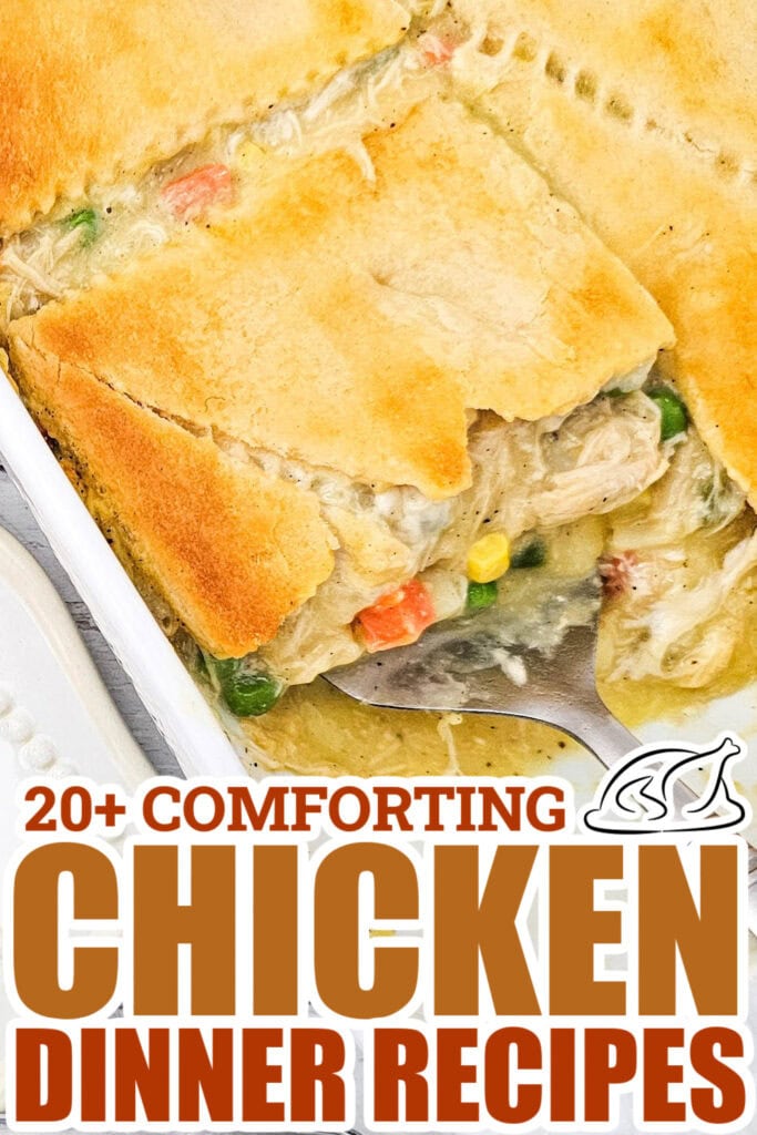 chicken dinner recipes - Chicken Pot Pie Casserole
