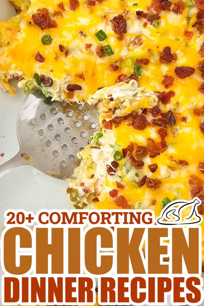 chicken dinner recipes - Cracked Out Chicken Tater Tot Casserole