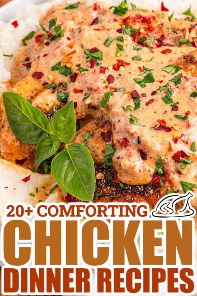 chicken dinner recipes - Creamy Garlic Marry Me Chicken