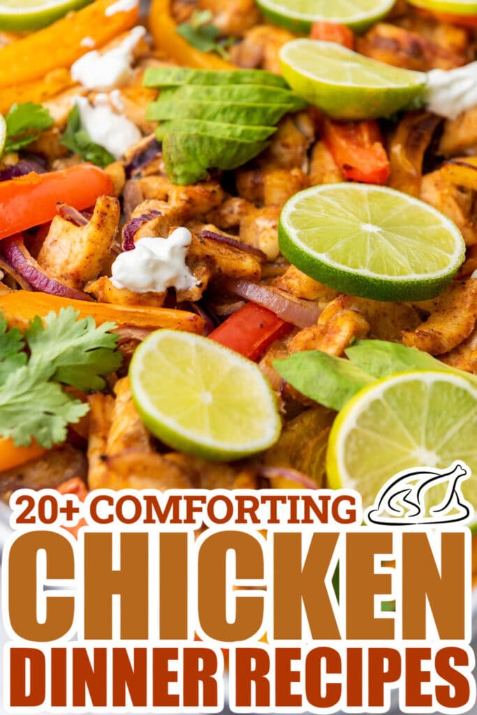 chicken dinner recipes - Sheet Pan Chicken Fajitas