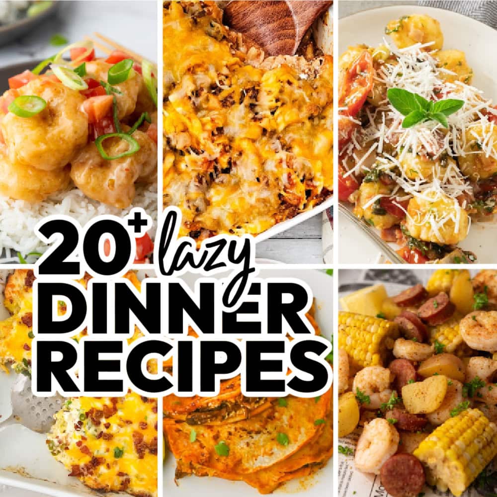 lazy dinners featured image