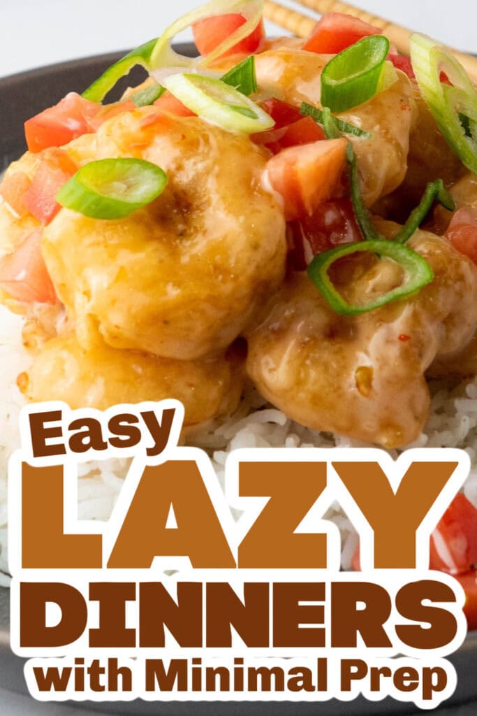 lazy dinners - Bang Bang Shrimp