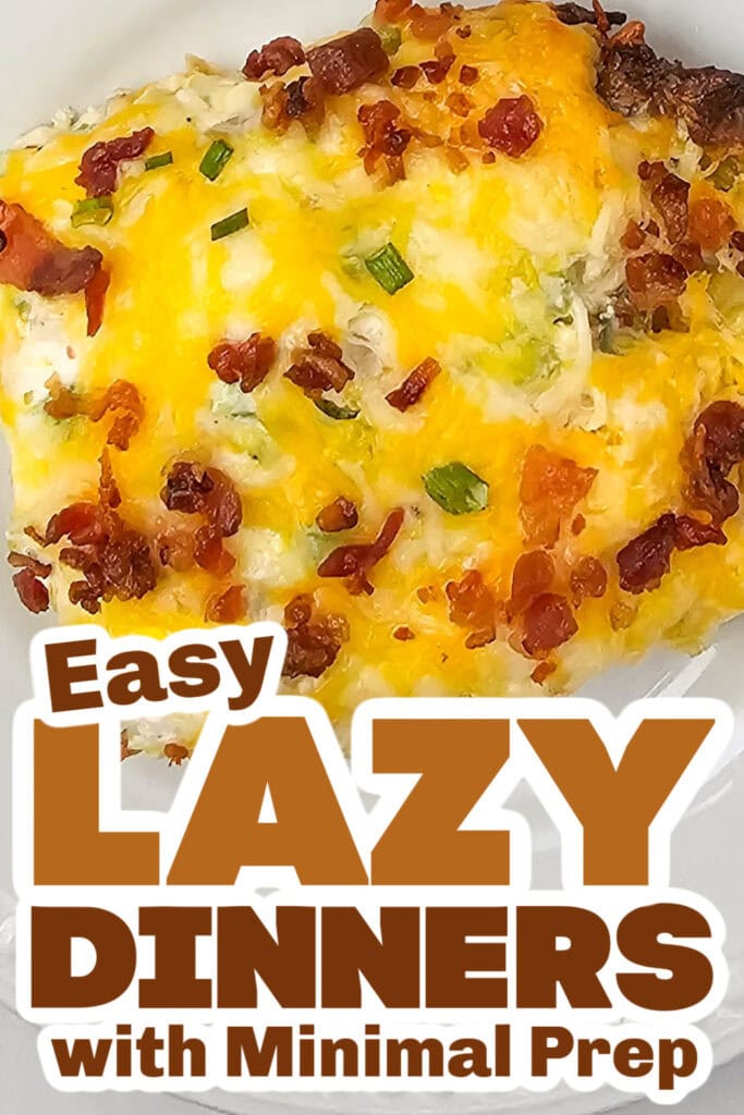 lazy dinners - Cracked Out Chicken Tater Tot Casserole copy