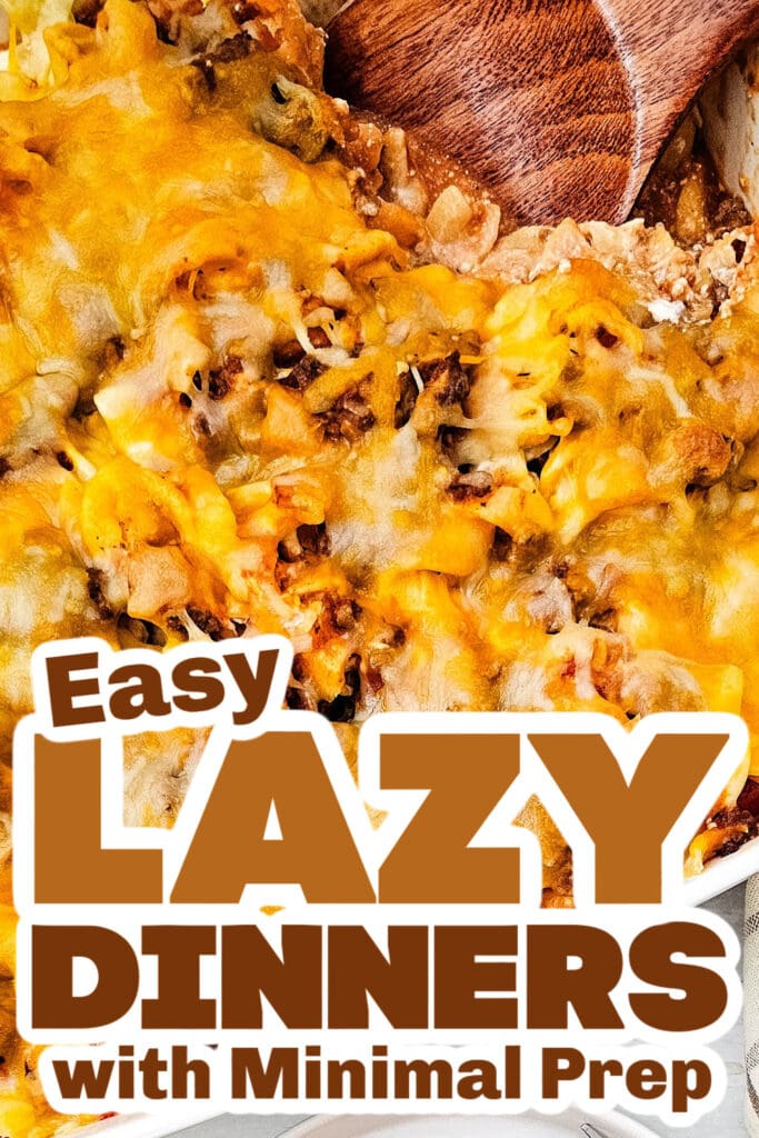 lazy dinners - Creamy Poor Man’s Casserole