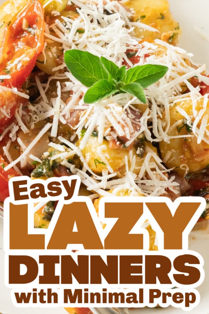 lazy dinners - Creamy Potato Gnocchi with Bacon