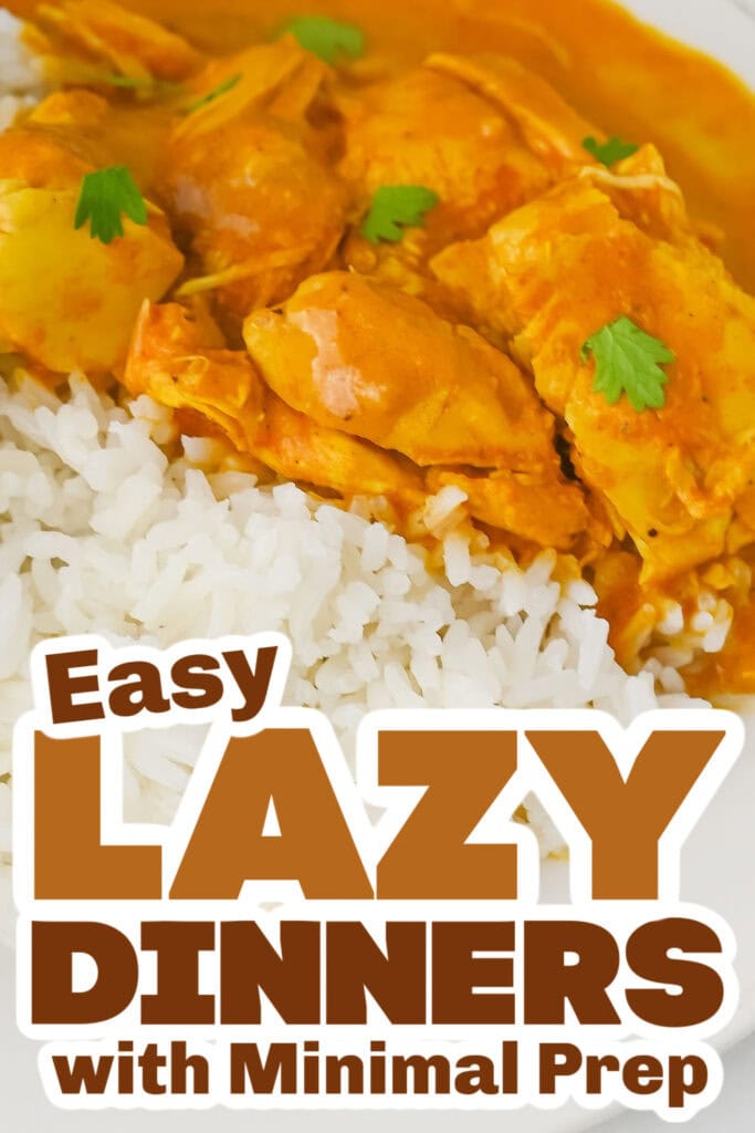 lazy dinners - Crockpot Butter Chicken