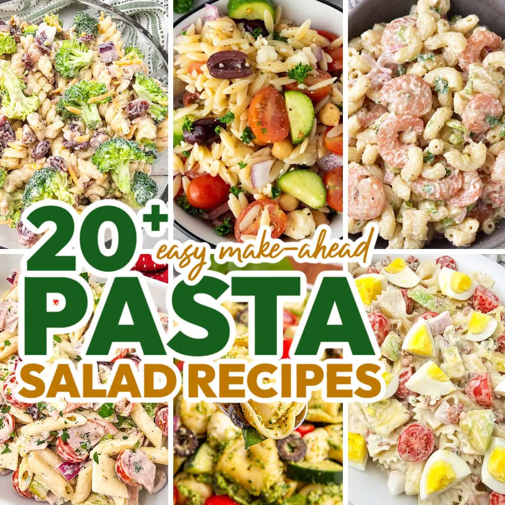 20+ Easy Pasta Salad Recipes for Quick Meals