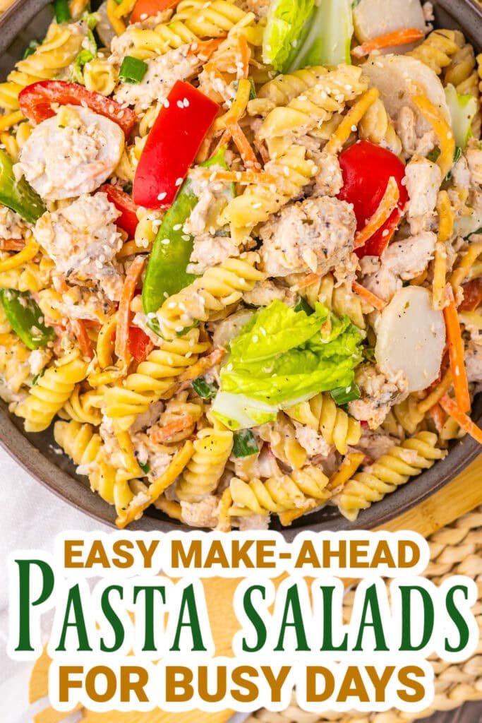 Pasta Salad Recipes - Chinese Chicken Pasta Salad