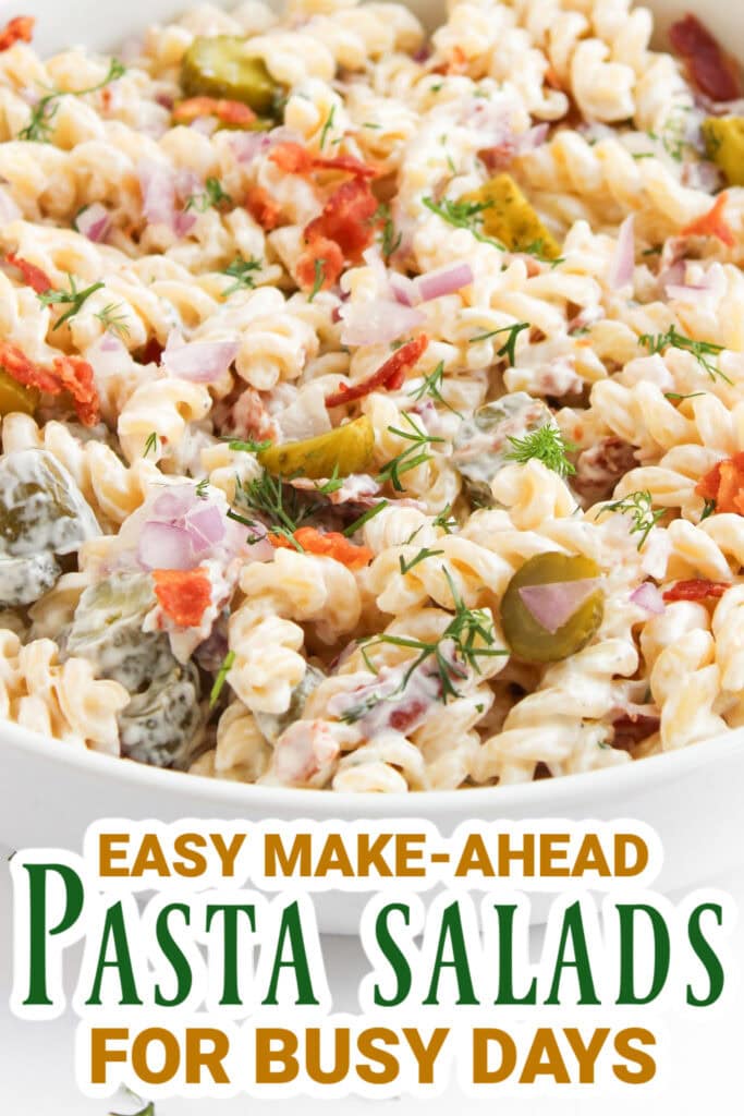 Pasta Salad Recipes - Dill Pickle Pasta Salad