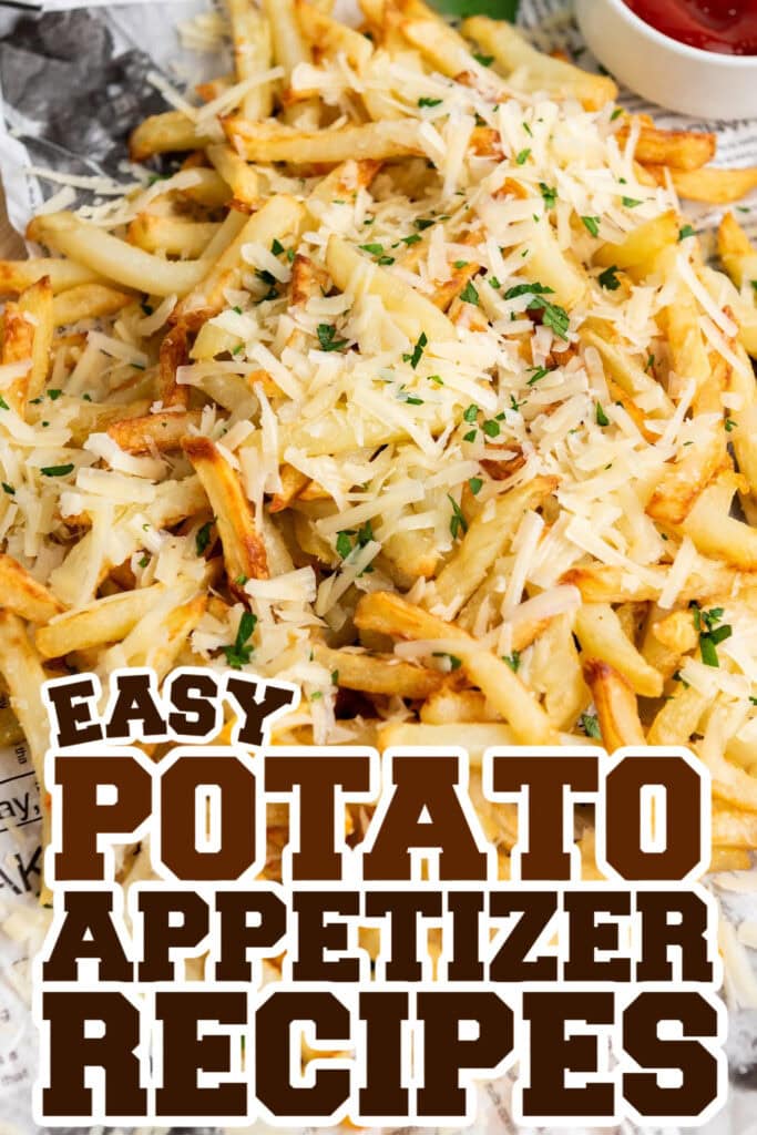 potato appetizer recipes - air fryer parmesan truffle fries