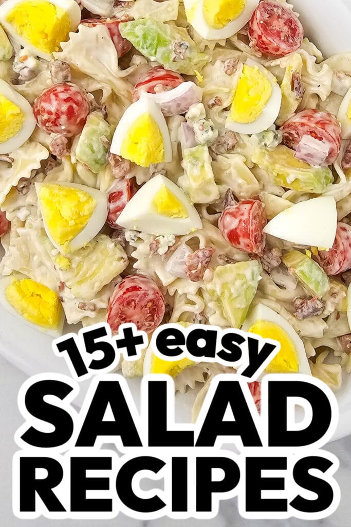 salad recipes - Cobb Pasta Salad