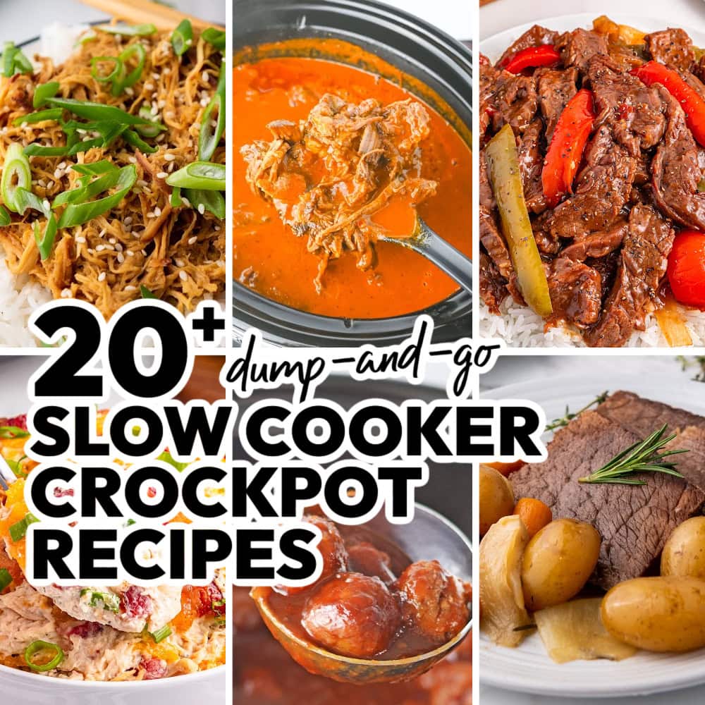 25 Dump-and-Go Crockpot Slow Cooker Recipes