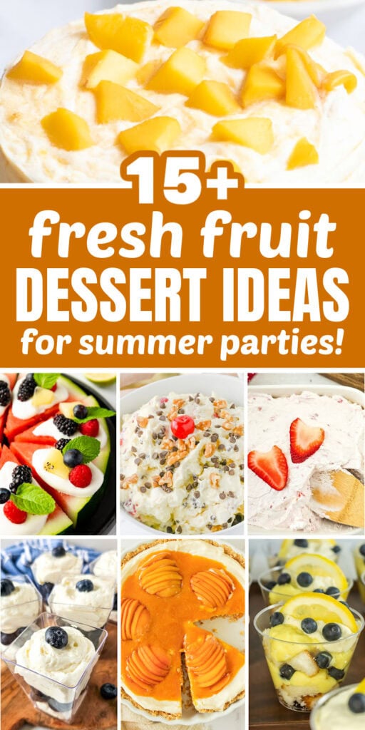 fresh fruit desserts