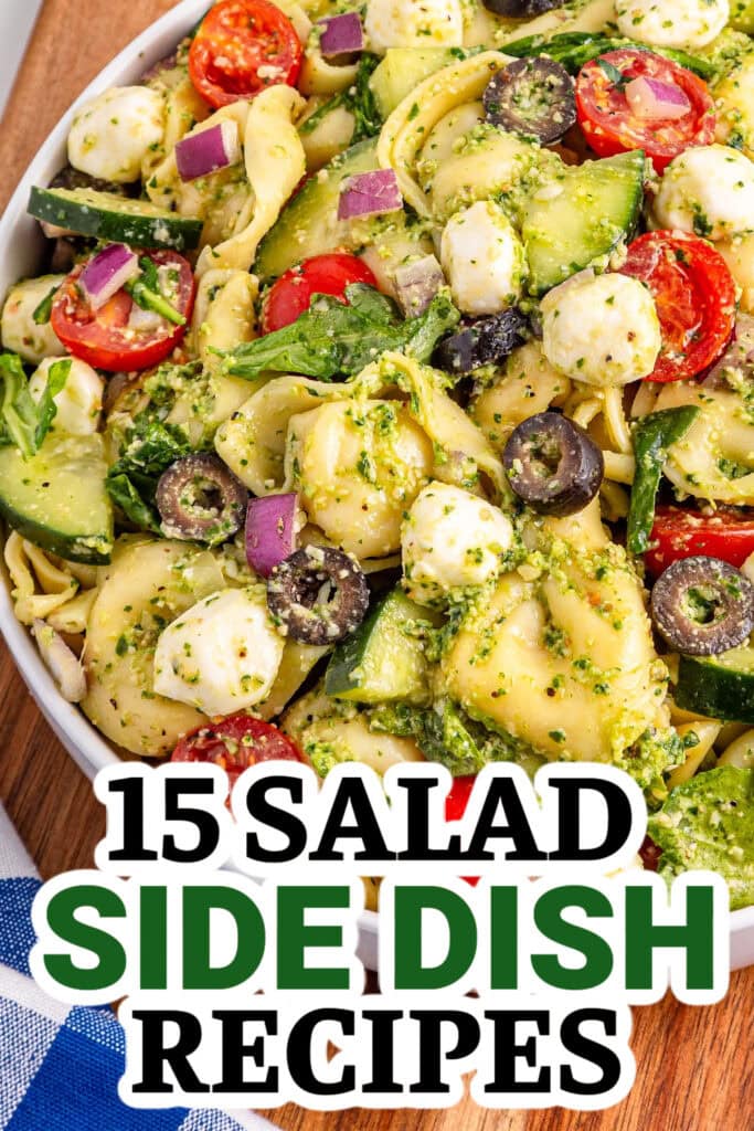 salad side dish - Cold Tortellini Pesto